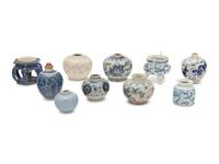10 Chinese Blue and White Porcelain Articles