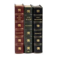 Churchill, Winston Leonard Spencer, Sir (1874-1965). A group of 3 first editions, comprising: