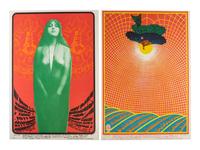 [MUSIC] -- [POSTERS]. MOSCOSO, Victor, GRIFFIN, Rick, MOUSE, Stanley, KELLEY, Alton, artists. A group of 8 Family Dog posters from 1967, comprising:
