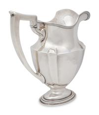 An American Silver Water Pitcher