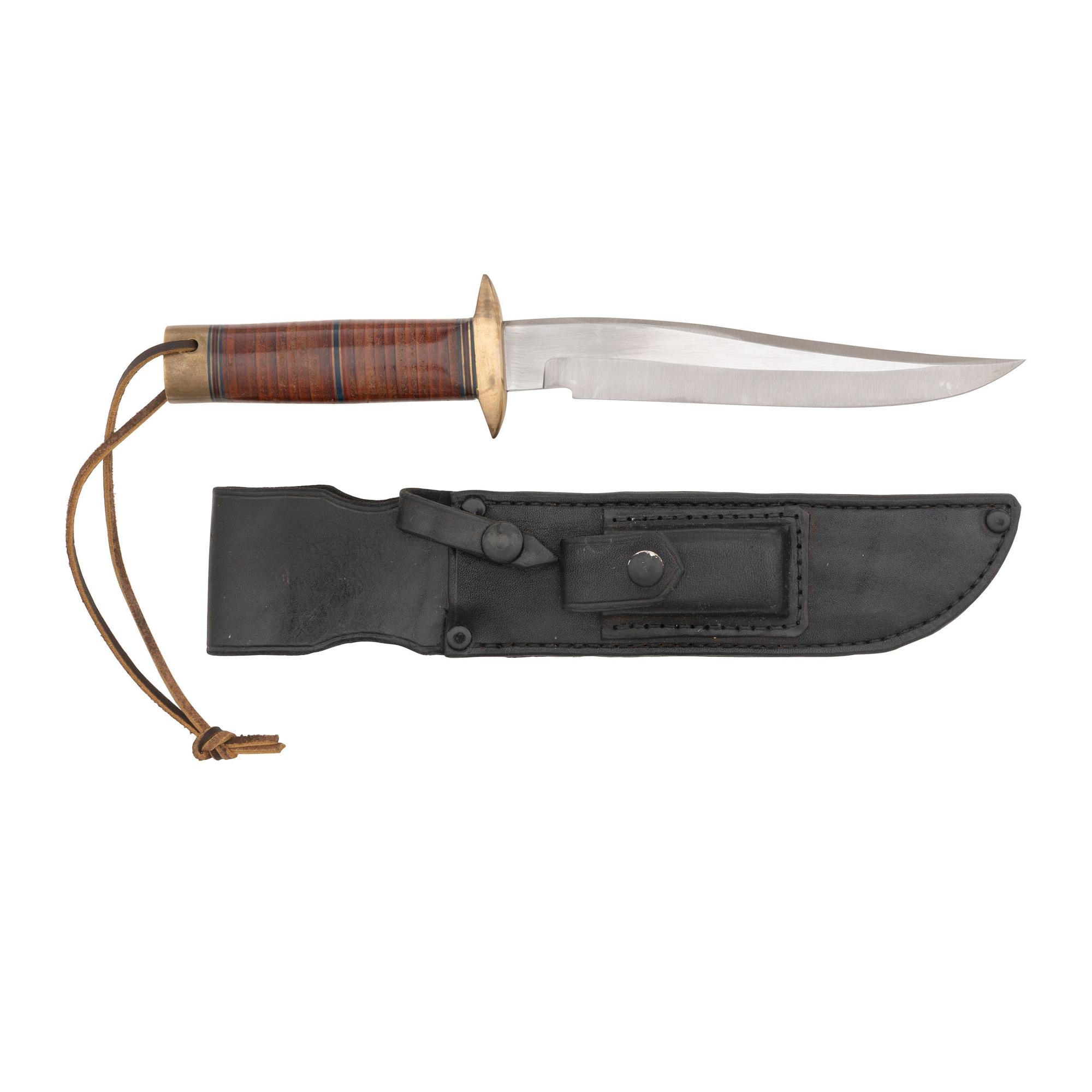 Michael Silvey Made Replica Vietnam SOG Recon Knife & Scabbard