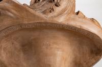 A French Terracotta Bust of Mademoiselle Dugazon