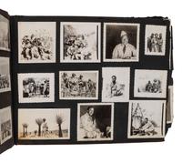 [AFRICAN AMERICANA]. Photographic archive related to Sgt. Robert L. Blackburn, 93rd Signal Company, 93rd Infantry Division, of Cleveland, Ohio.