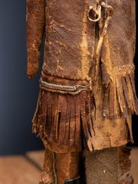 Early Southern Plains Hide Doll