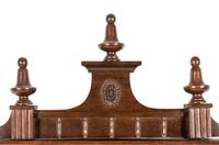 A Continental Walnut Regulator Clock