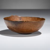 Great Lakes Burl Bowl, with Manitou