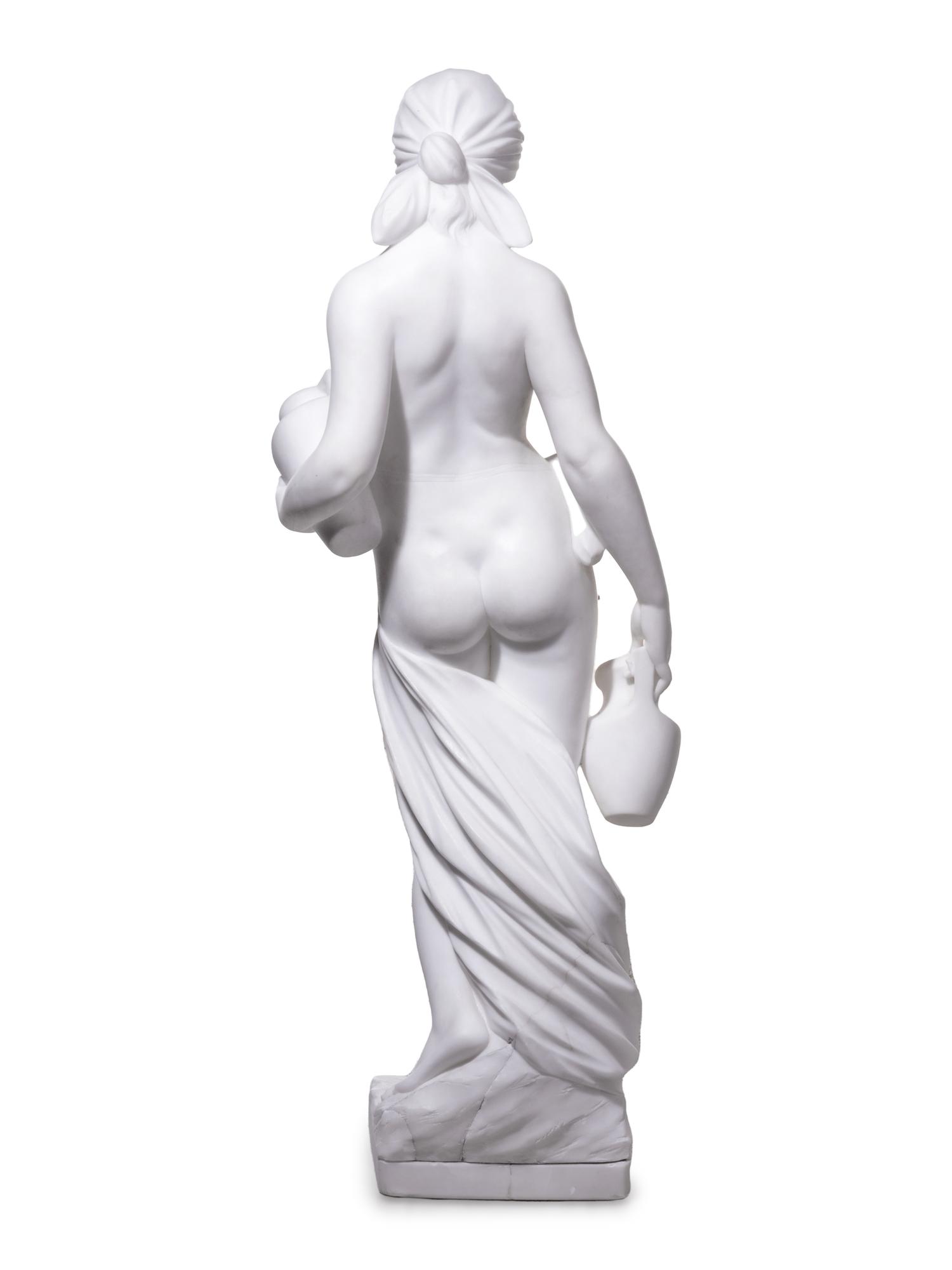 An Italian Marble Figure of a Lady