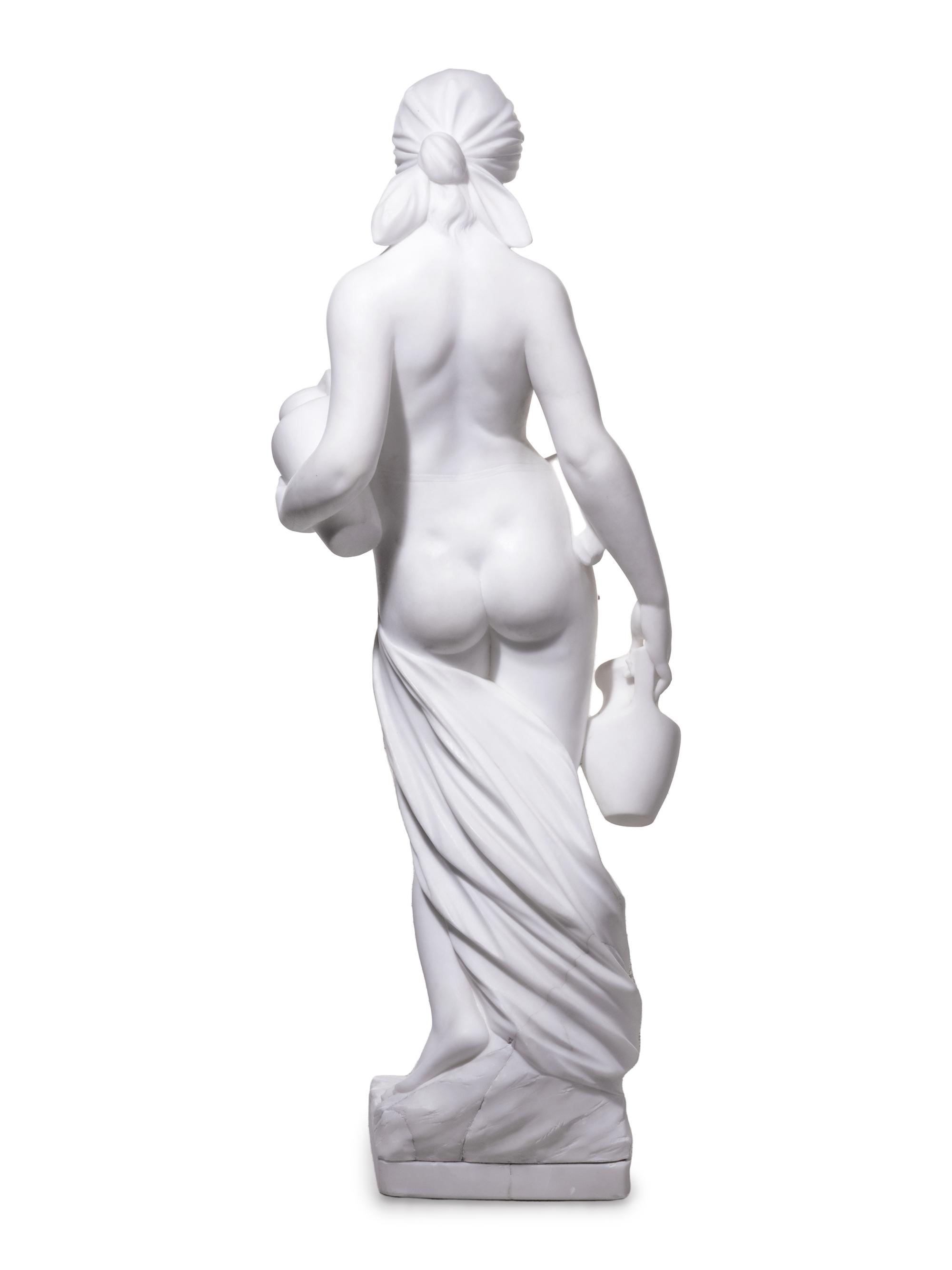 An Italian Marble Figure of a Lady