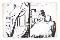Raymond Pettibon, (American, b. 1957), Plots on Loan, 2001 (complete illustrated book with 72 lithographs bound as issued)