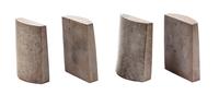 Two Pairs of Stone Book Ends Height 8 inches. — 20TH CENTURY