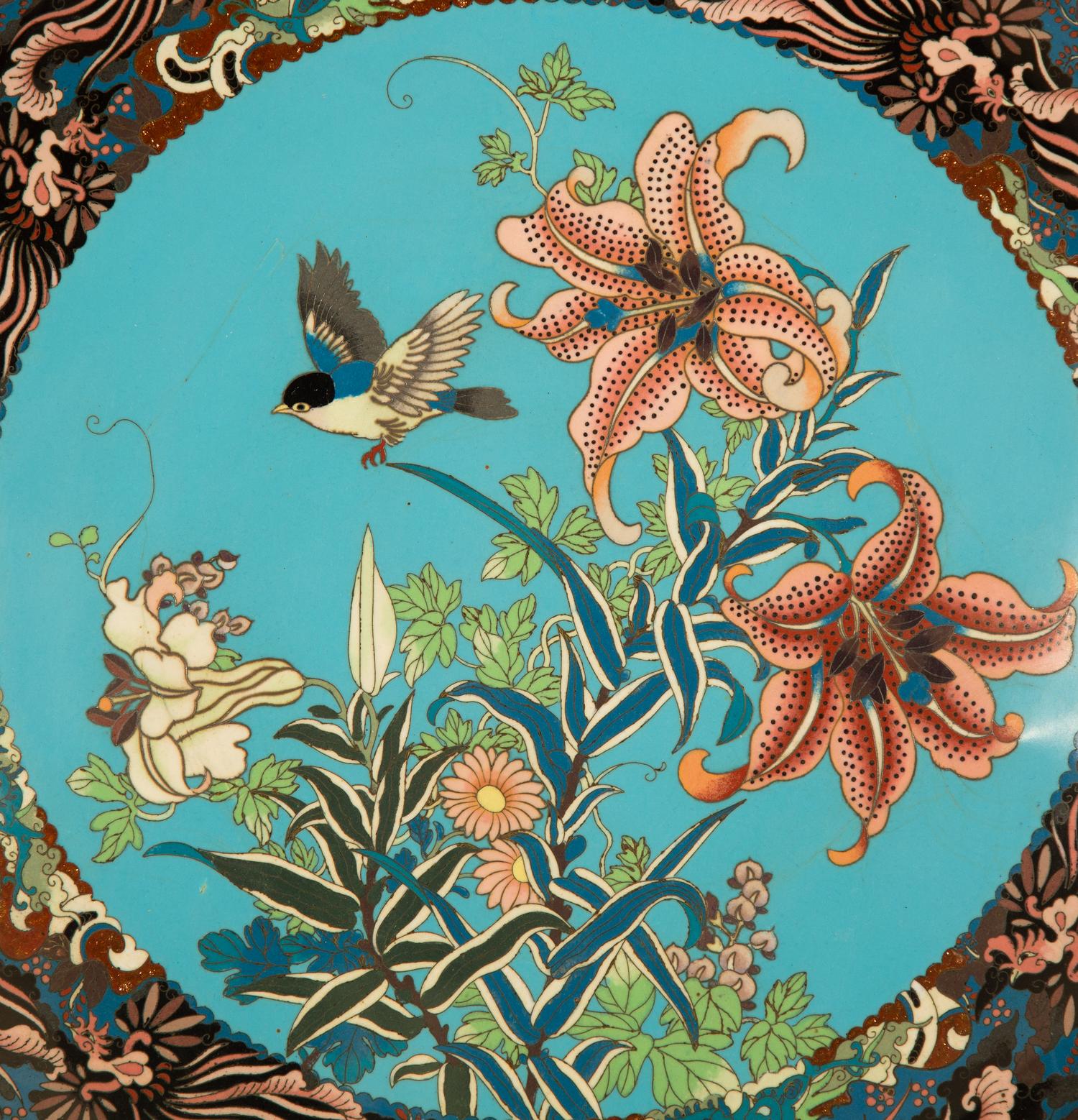 A Chinese Cloisonne Charger