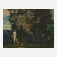 Arthur Bowen Davies (American, 1862-1928) Sylvan Idyll
