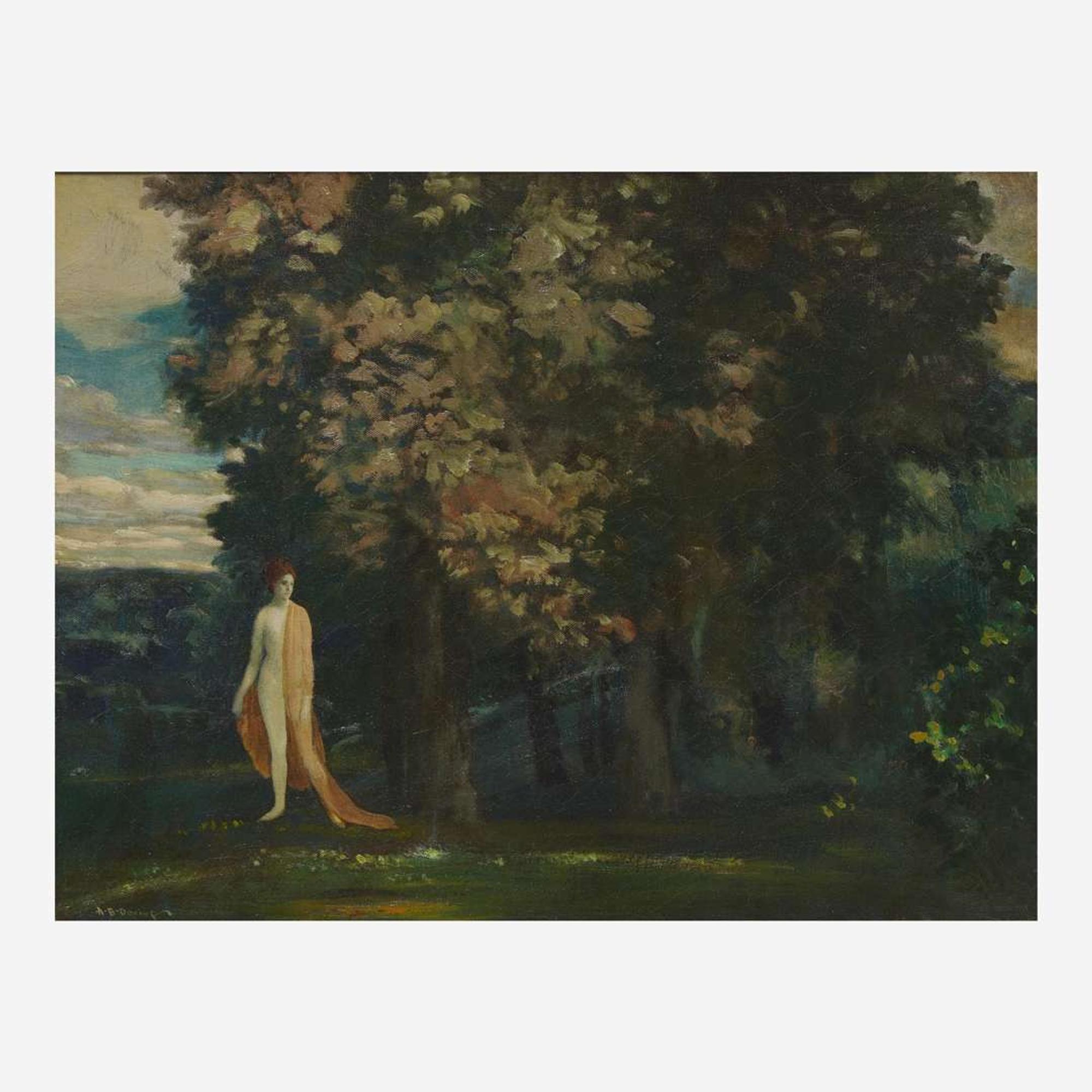 Arthur Bowen Davies (American, 1862-1928) Sylvan Idyll