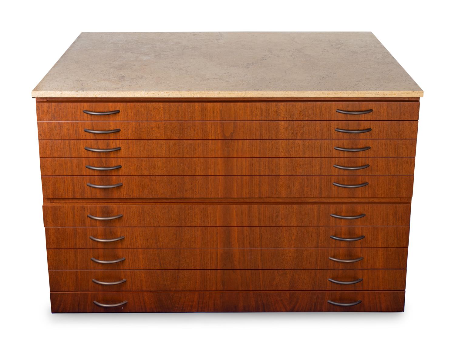 A Contemporary Flat File Cabinet — 20TH CENTURY