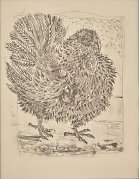 A group of six prints from L'Histoire Naturelle (Le Chevre (The Goat); Le Crapaud (The Toad); Le Chien (The Dog); Le Taupeau (The Bull); Le Dindon (The Turkey); L'Araignee (The Spider)) , 1942