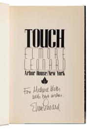 LEONARD, Elmore (1925-2013). A group of 16 works by Leonard, ALL FIRST EDITIONS, MOST SIGNED, comprising: