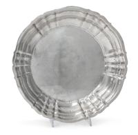 An American Silver Bowl, Gorham Mfg. Co., Providence, RI, Chippendale pattern, with a shaped circular border.