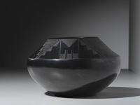Blackware Pottery Jar 1923-1925