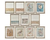 Les Damnations (a group of 11 prints), 1966