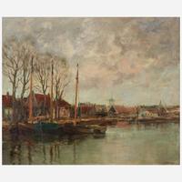 Charles Paul Gruppé (Canadian, 1860–1940) In Old Delft, Holland