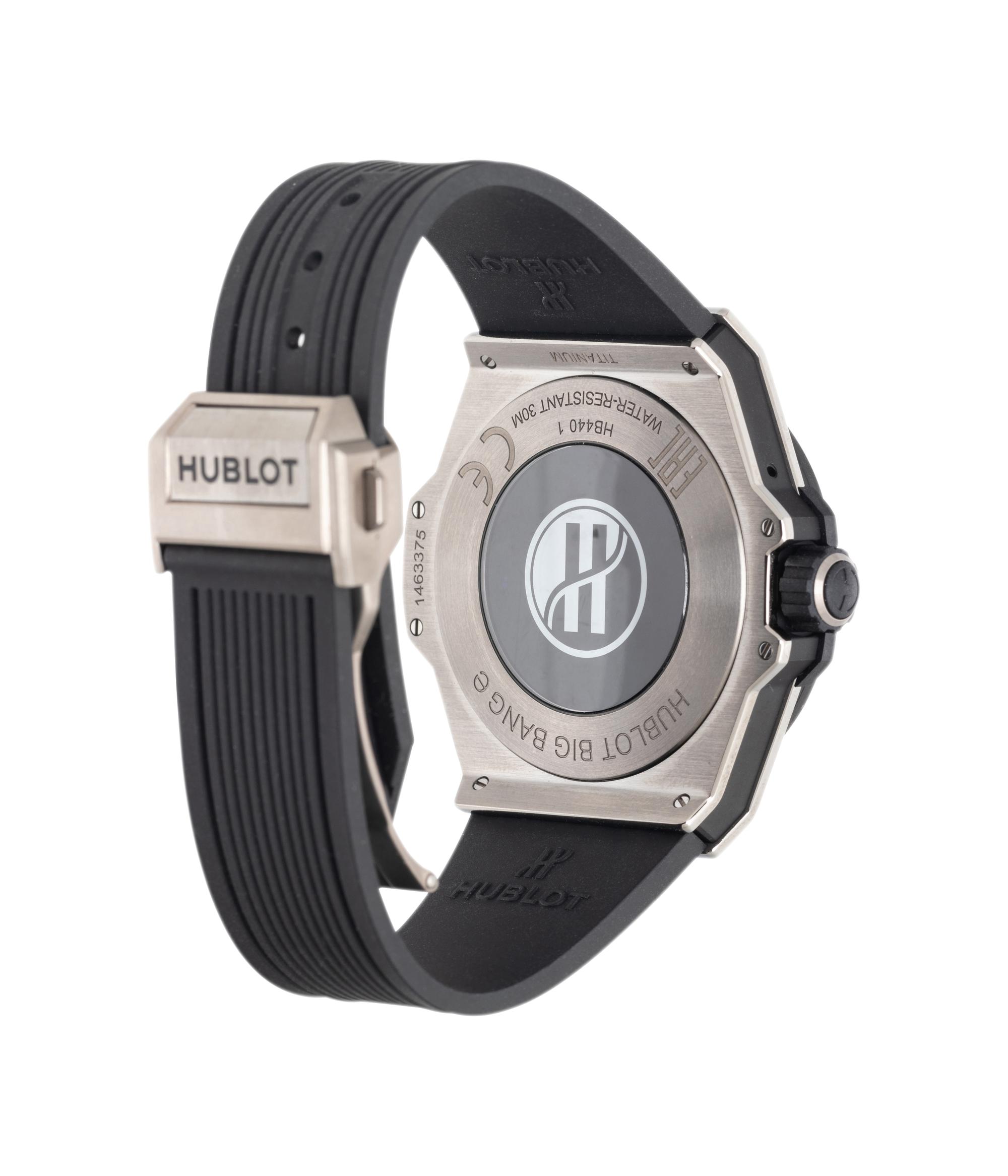 HUBLOT, TITANIUM 'BIG BANG E' SMARTWATCH