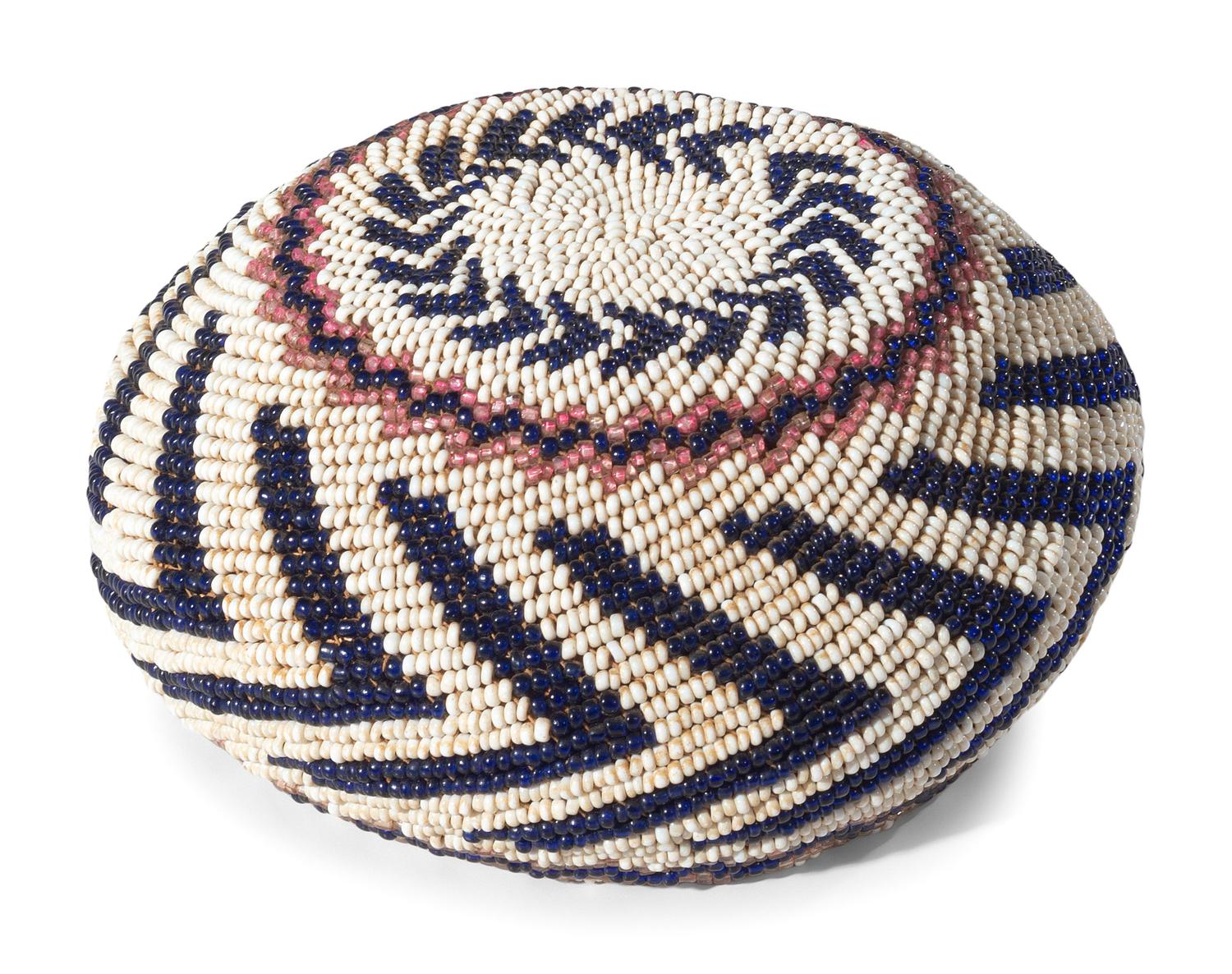 Paiute Beaded Basket