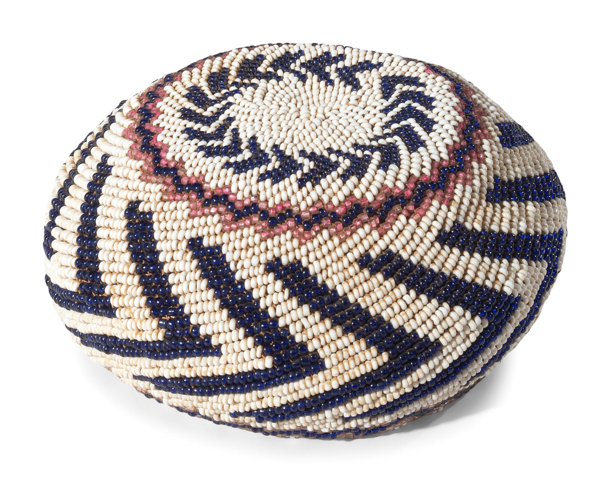 Paiute Beaded Basket