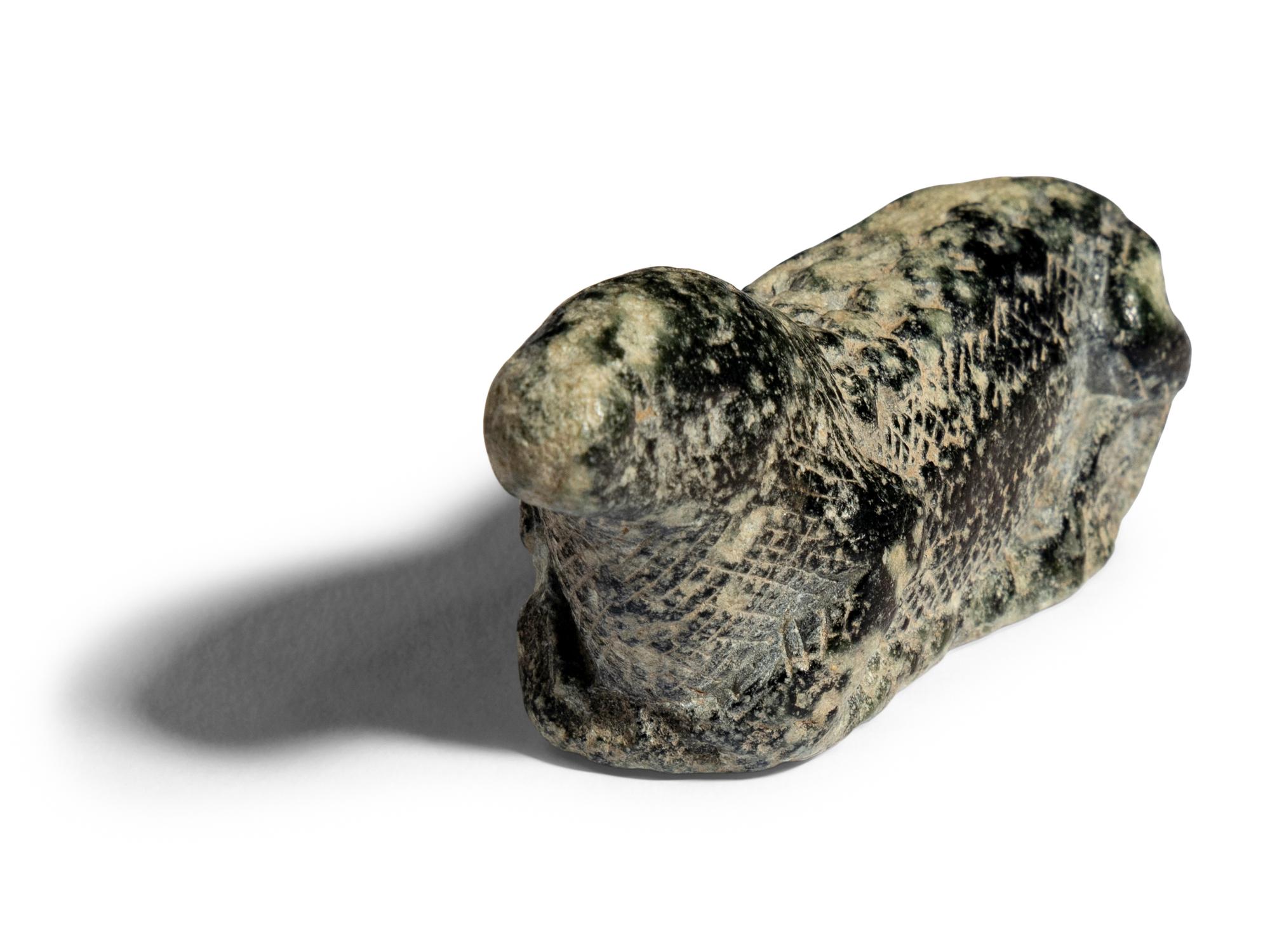 An Egyptian Steatite Sobek