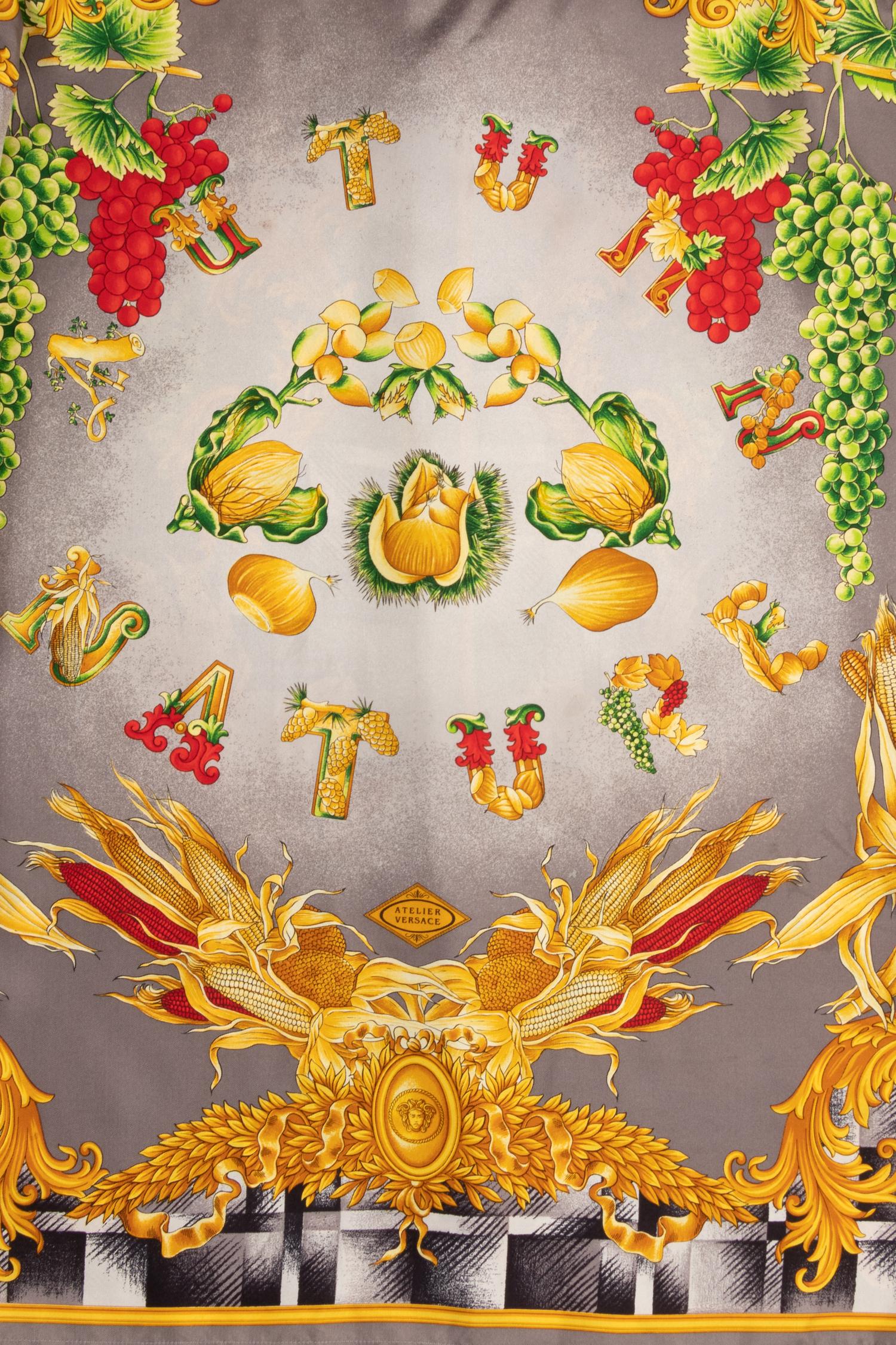 Three Versace Silk Shirts, 1990-2000s