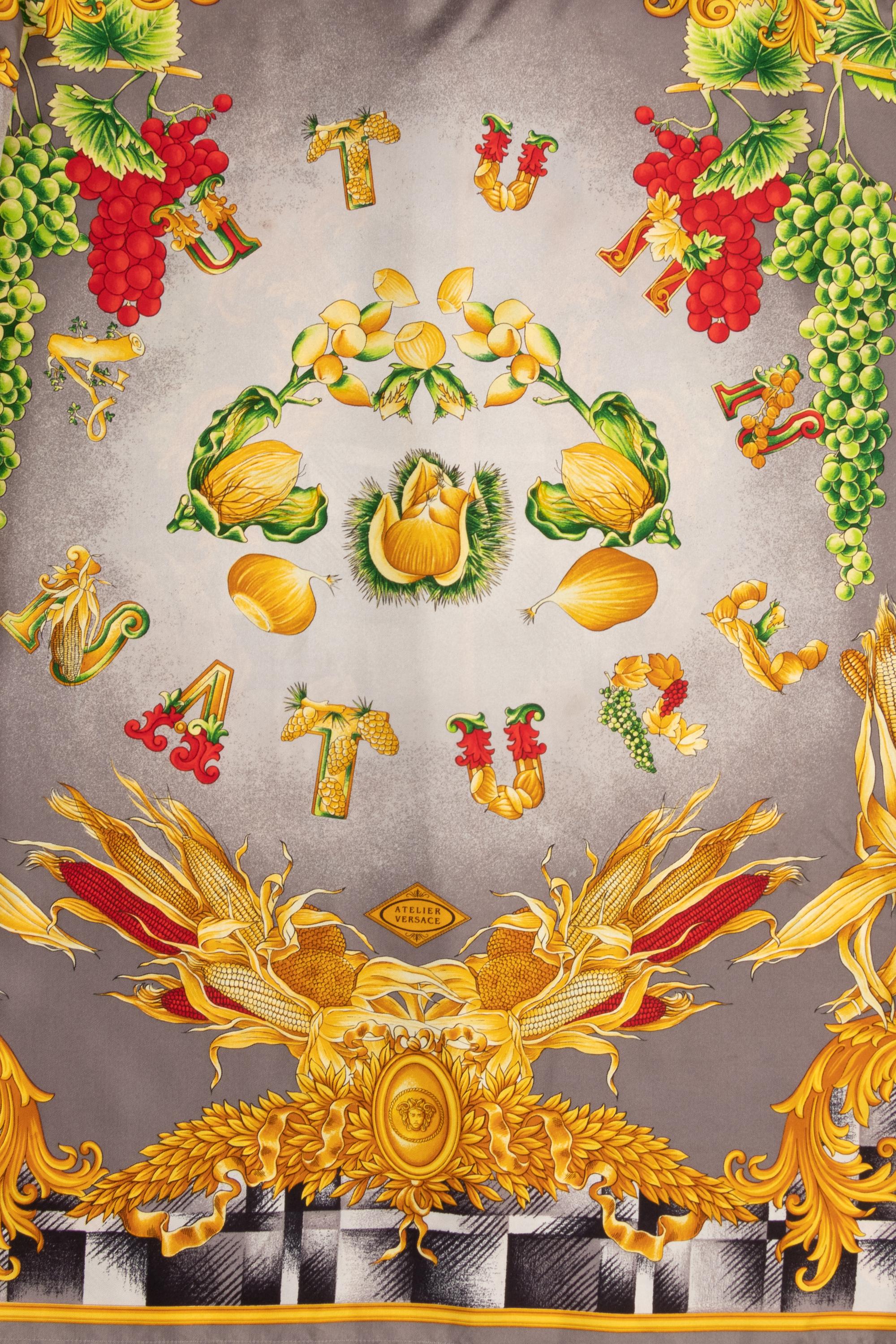 Three Versace Silk Shirts, 1990-2000s