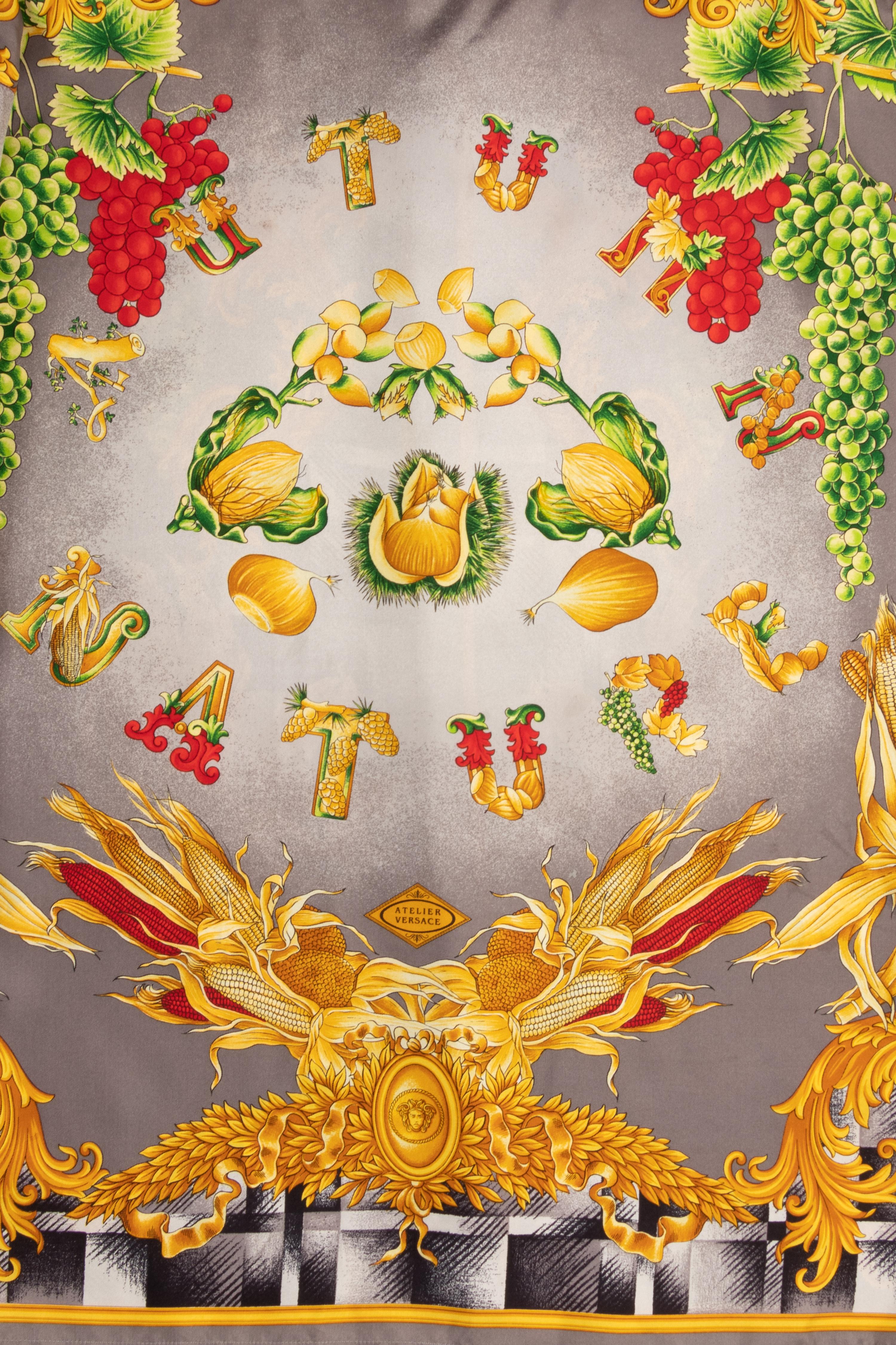 Three Versace Silk Shirts, 1990-2000s