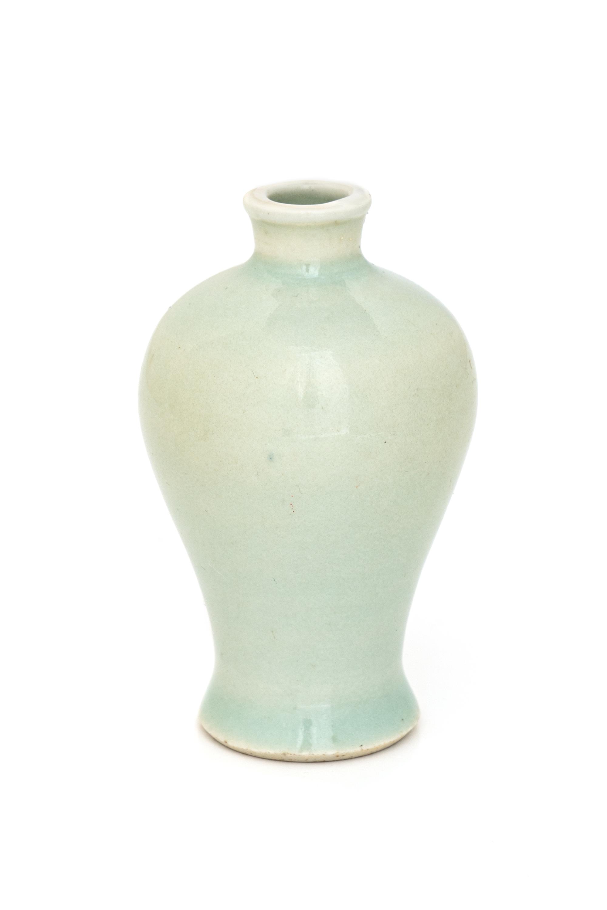A Chinese Copper Red Decorated Miniature Porcelain Vase