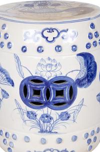 Six Blue and White Ceramic Articles