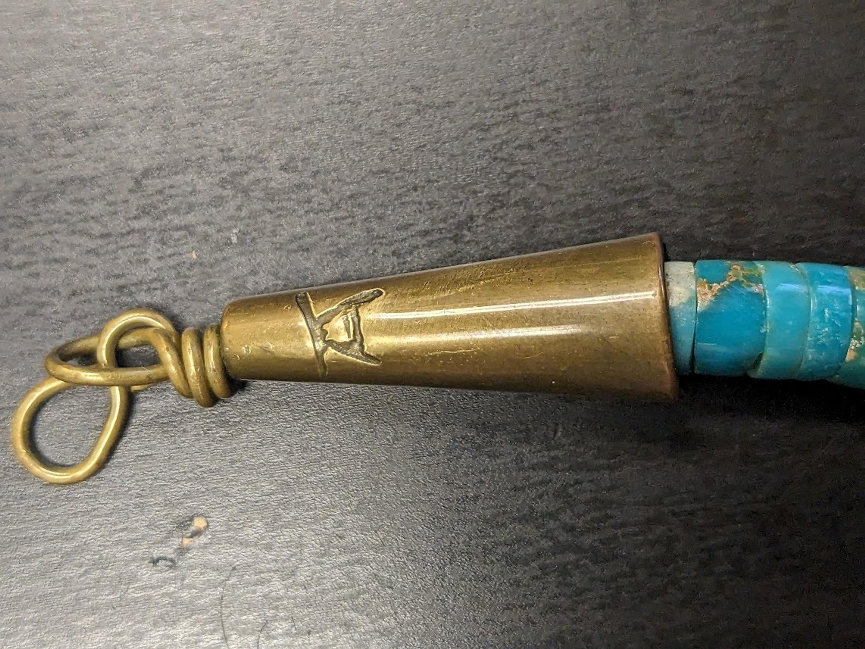 Rolled Turquoise and Spiny Oyster Necklace