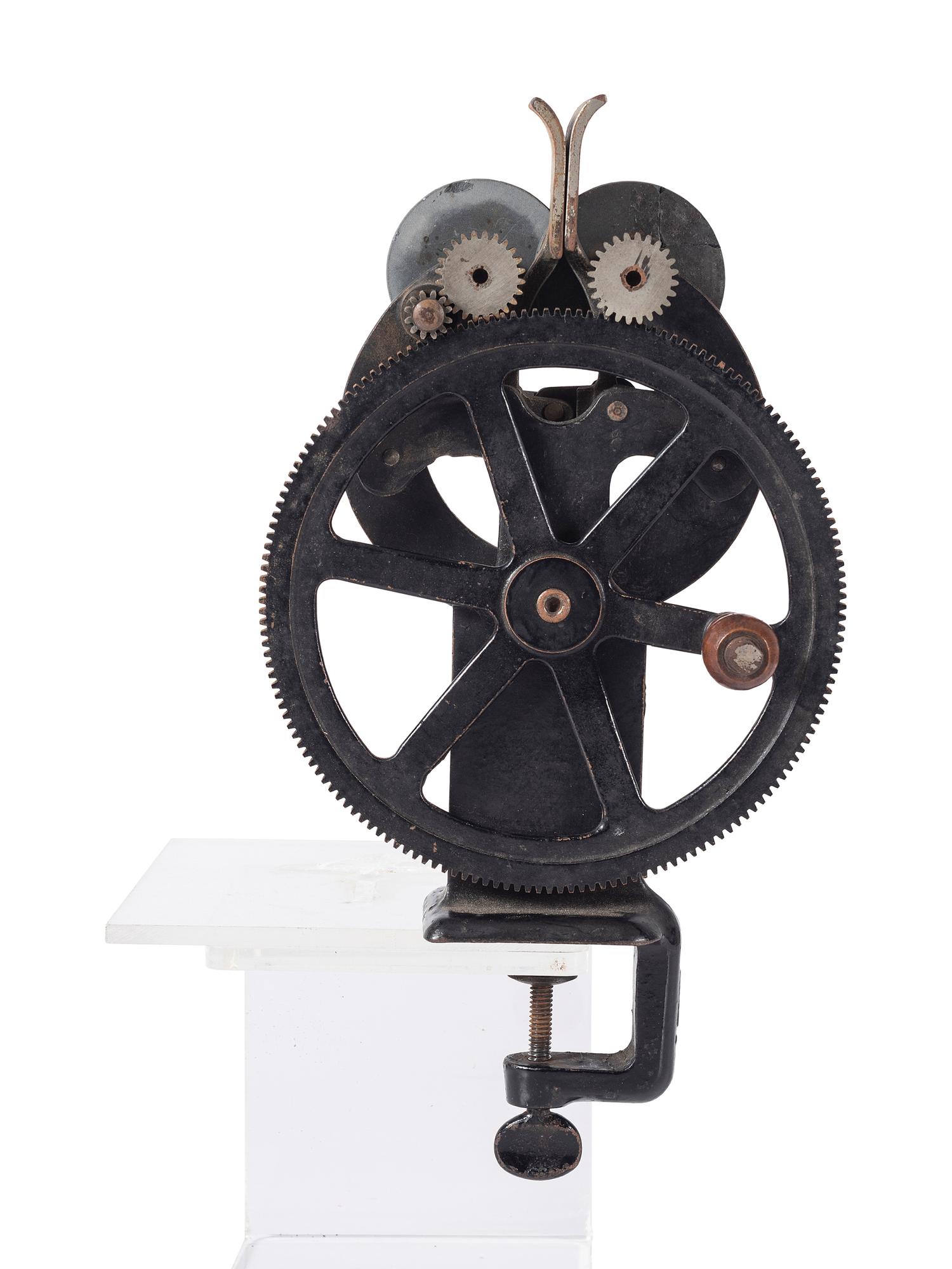 A Hand-Crank Sharpener by The Universal Sharpening Machine Company