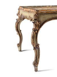 An Italian Polychrome Painted Low Table