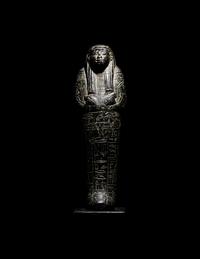 An Egyptian Serpentine Ushabti for May