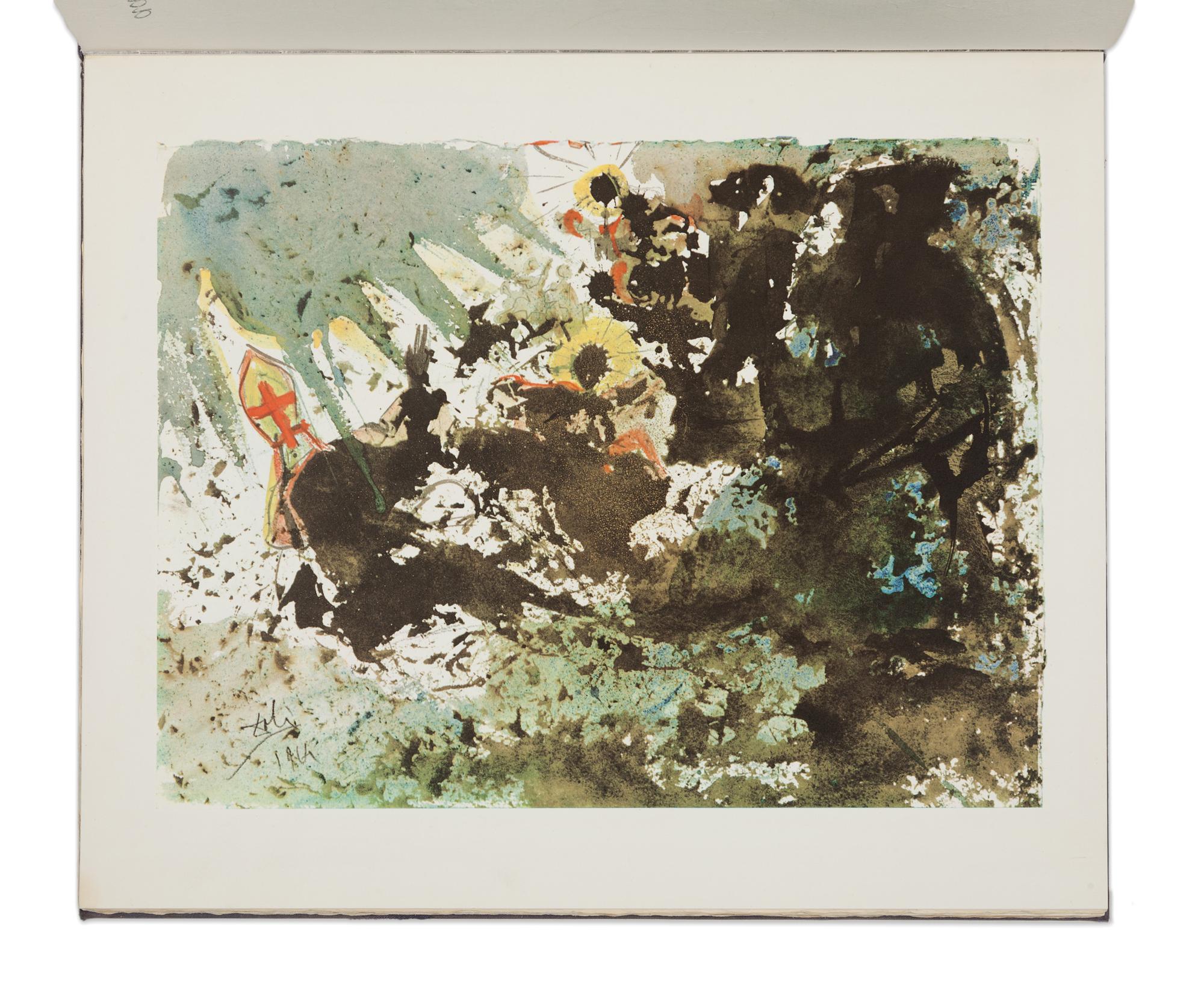 [ARTIST'S BOOK]. DALI, Salvador (1904-1989). Paternoster . Milan: Rizzoli Editore, 1966.