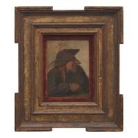 Circle of Adriaen Brouwer (Flemish, born c. 1605-1638) — Caricature of a Man in Profile