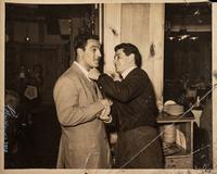A Group of Six Original Rocky Marciano Photographs and a Joe Louis Wendell Wilkie Political Endorsement Record