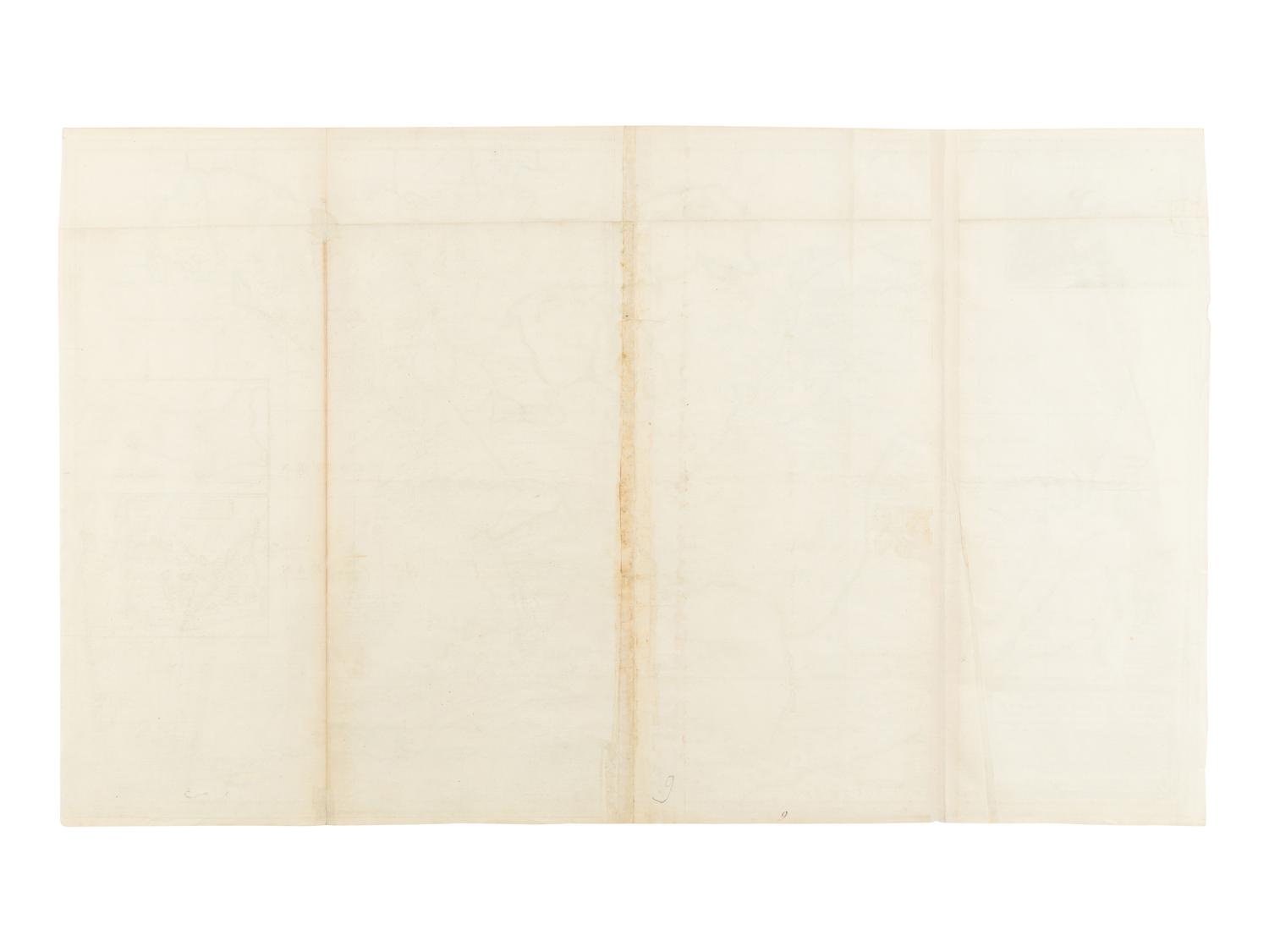 [MAP]. MOLL, Herman (1654-1732). A New Map of the North Parts of America claimed by France under ye Names of Louisiana, Mississippi, Canada and New France... London: Sold by H. Moll…in the Strand…sold by Tho: Bowles…in St. Paul’s Church Yard, John King…in ye Poultry…and John Bowles at the Black Horse Cornhill, 1720.
