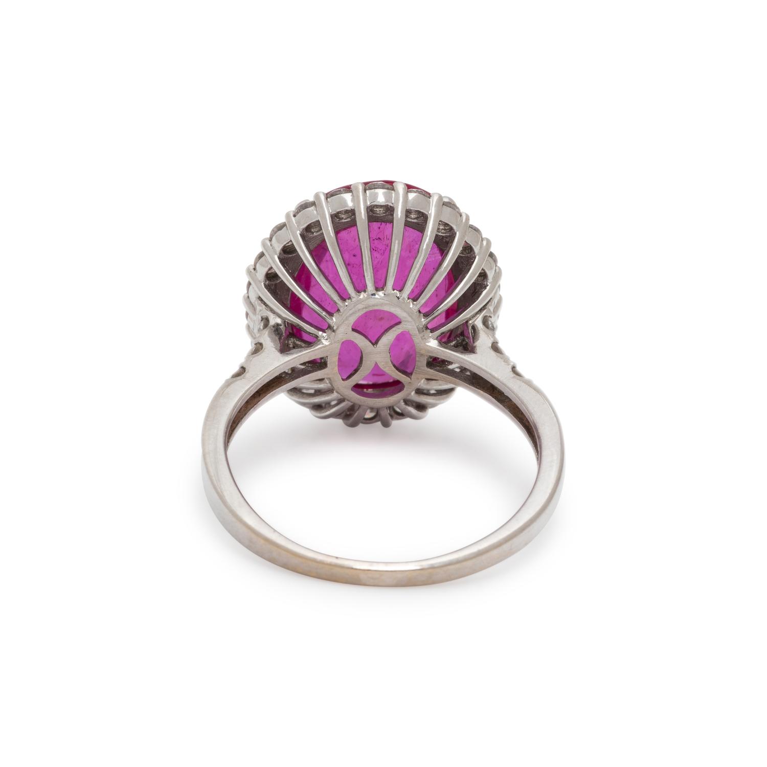COMPOSITE GEMSTONE AND DIAMOND RING