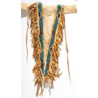 Southern Cheyenne Beaded Hide Tab Pouch