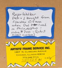Untitled (Blue Dash)