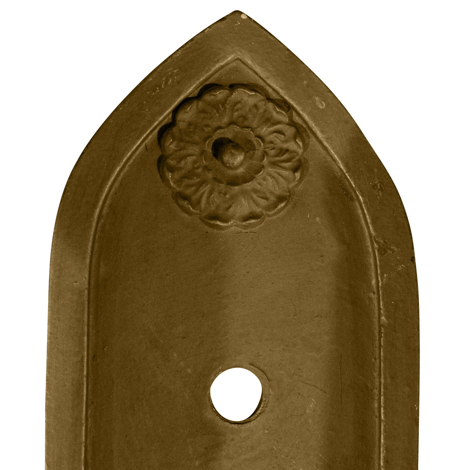 A Brass Two-Arm Sconce 12" W x 5" D x 14" H — United States, Circa 1920