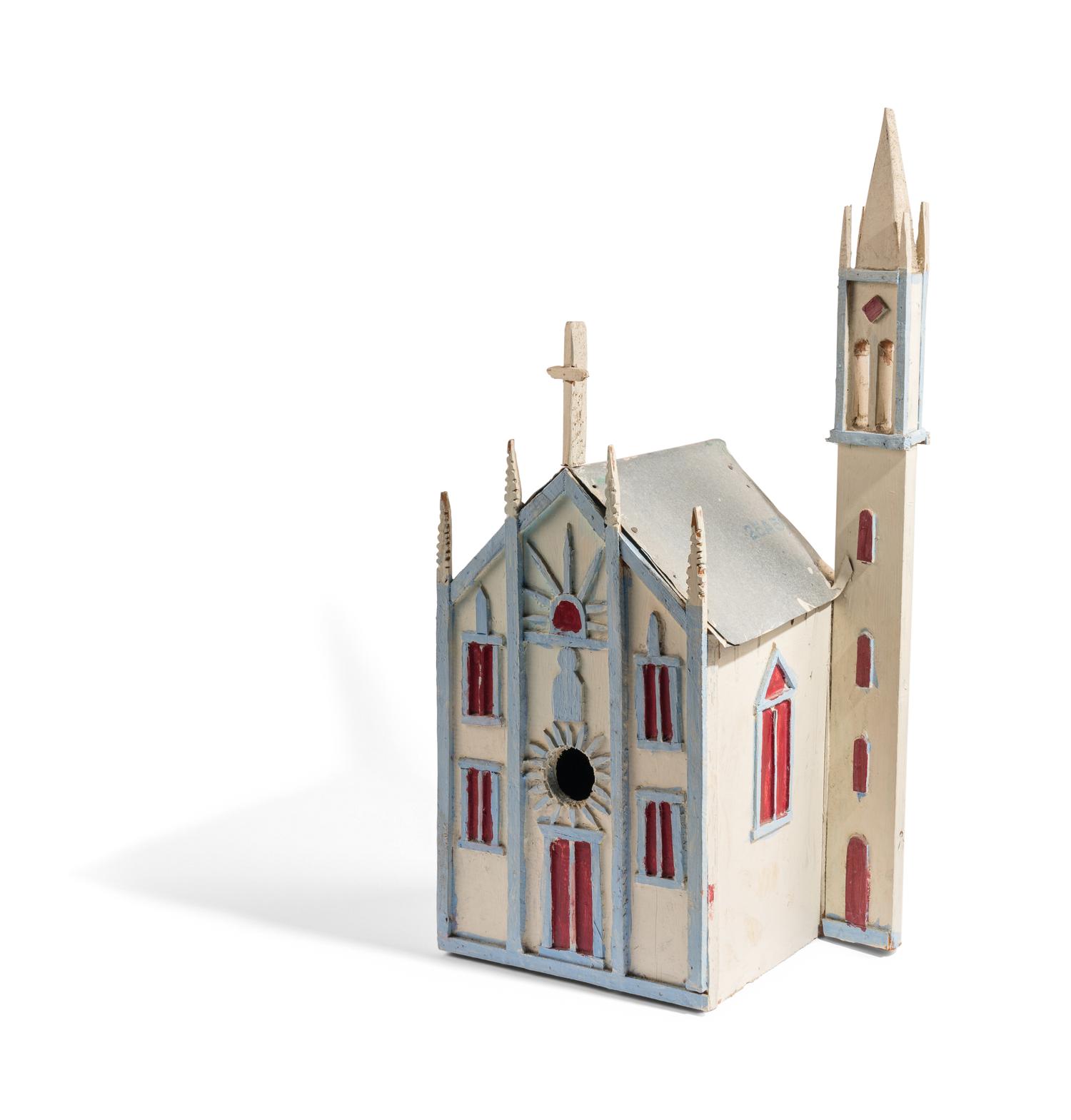 Birdhouse Church (White)