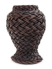 A Bamboo Flower Arranging Basket