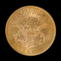 A United States 1872 Liberty Head $20 Gold Coin
