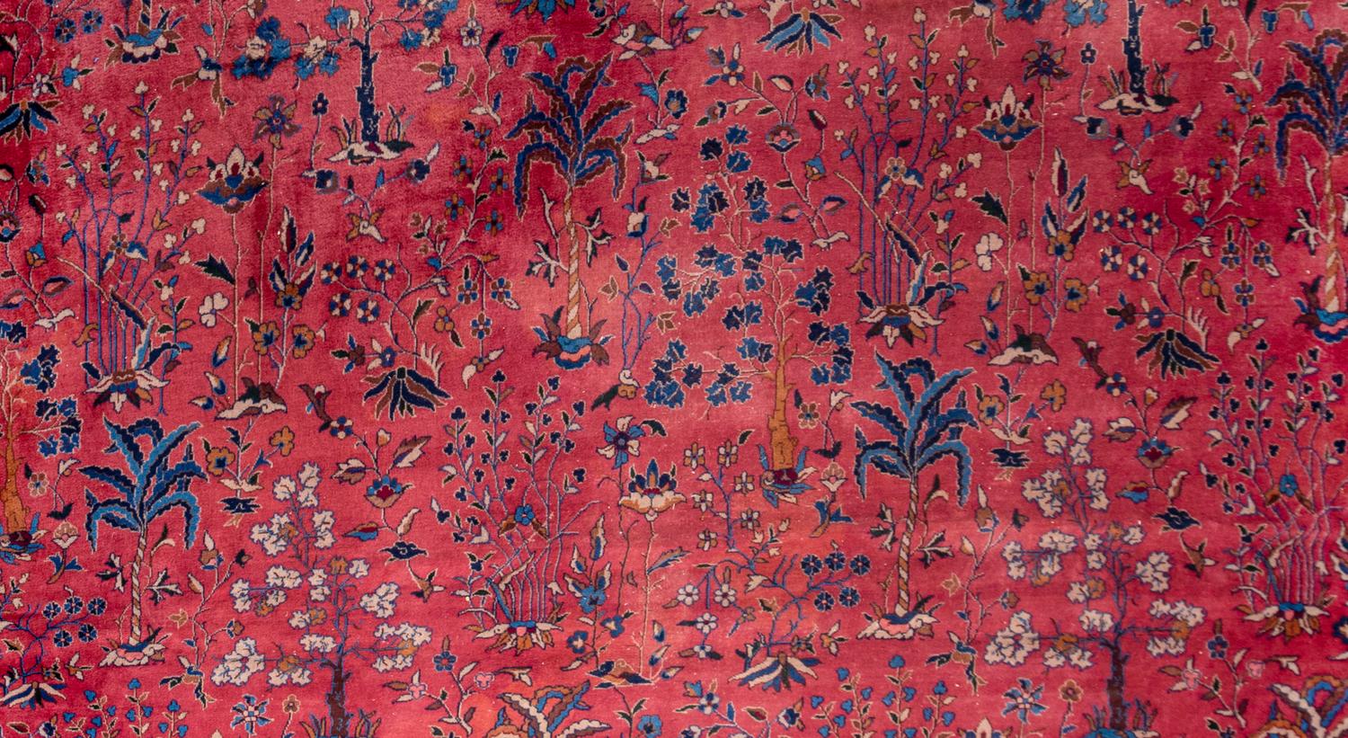 A Sarouk Wool Rug