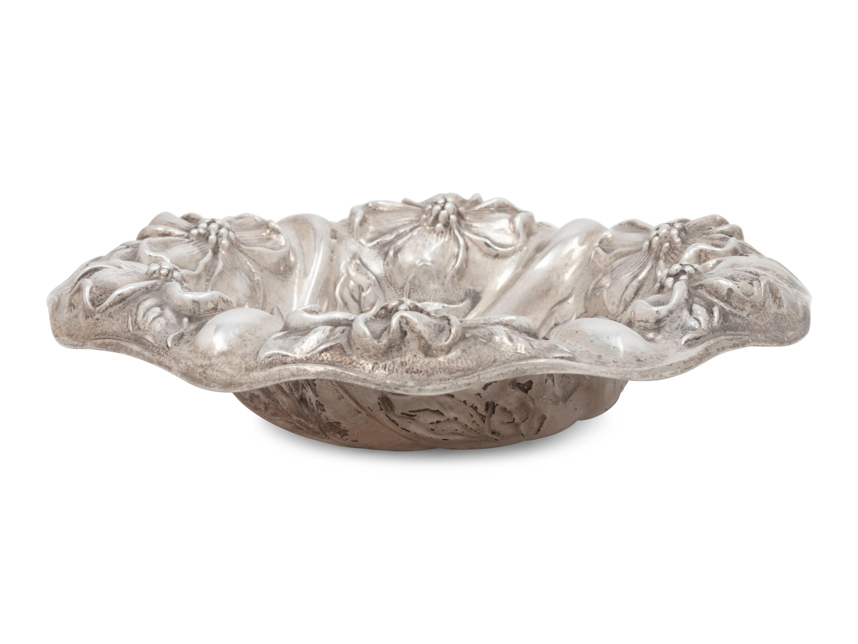 An American Art Nouveau Silver Bowl
